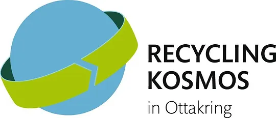Link zur Website Recycling-Kosmos. Zu sehen: Das Logo.